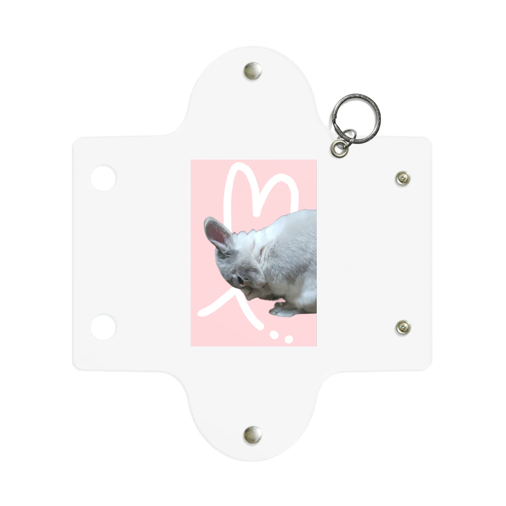 ぽぽこ🐰SHOPのくしくしバニラたん. ハートver Mini Clear Multipurpose Case