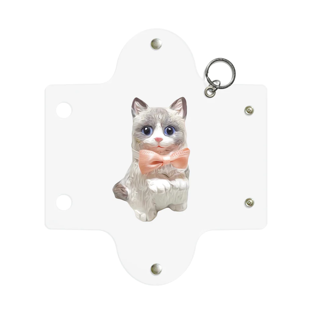 Original CATの【1匹】正面 Mini Clear Multipurpose Case