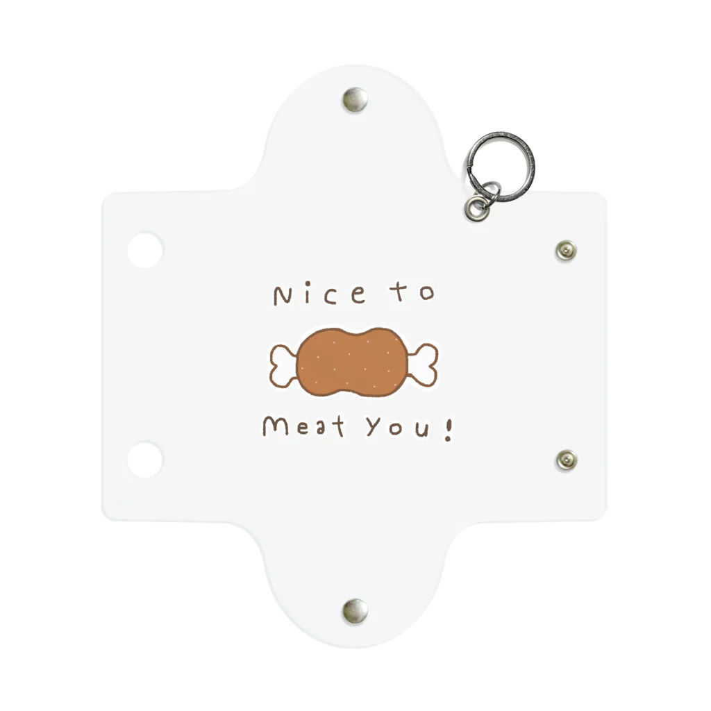 旻天堂(旧 ゆうれい星)のnice to meat you Mini Clear Multipurpose Case