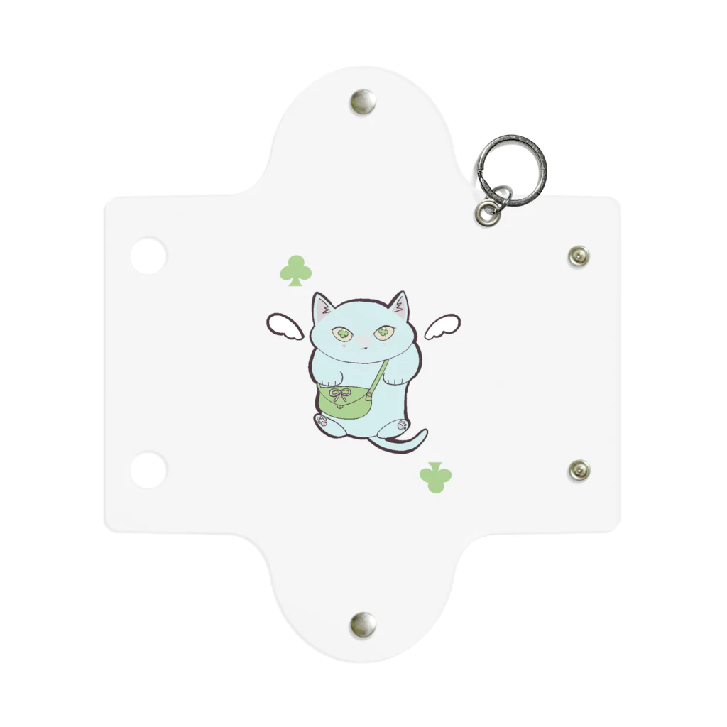 いろはにゃんこ堂のにゃんこトランプ♧(つばさ猫さん) Mini Clear Multipurpose Case