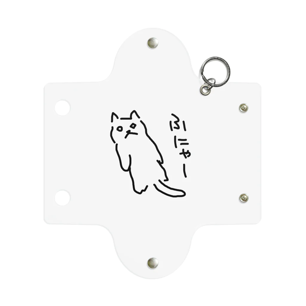 ののの猫屋敷の【ふがし】 Mini Clear Multipurpose Case