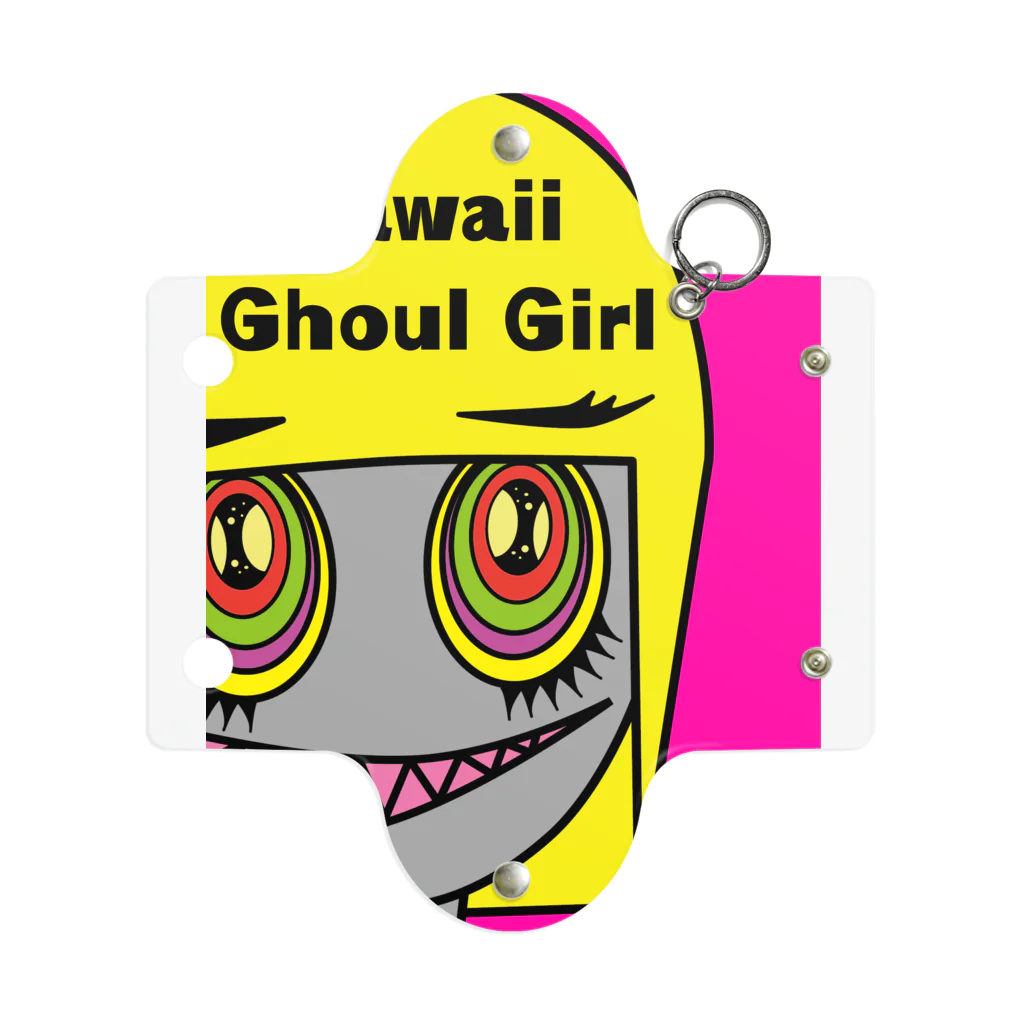 たすけんのイラストグッズのグールーのスー子さん（Kawaii Ghoul Girl） ミニクリアマルチケース
