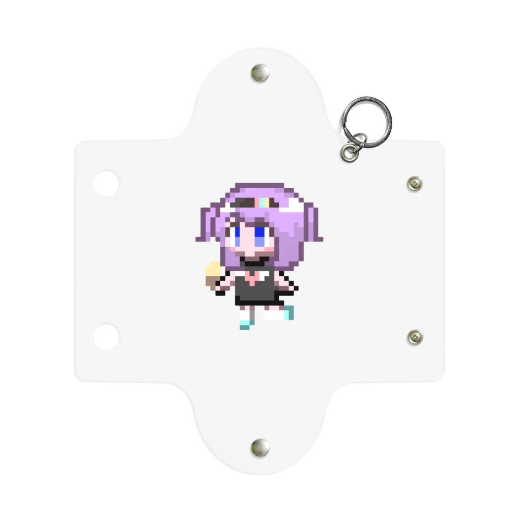 わにょーんのドット絵ネオちゃん Mini Clear Multipurpose Case