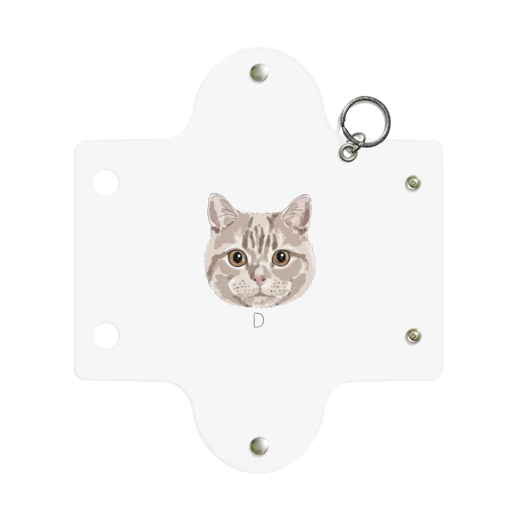 みきぞーん｜保護猫 ミッキー画伯と肉球とおともだちのD Mini Clear Multipurpose Case