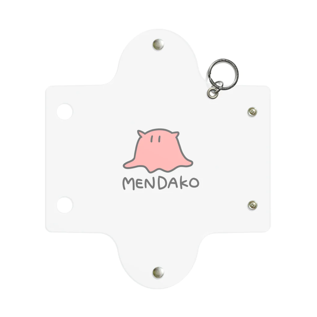 千月らじおのよるにっきのMENDAKO(色付き) Mini Clear Multipurpose Case