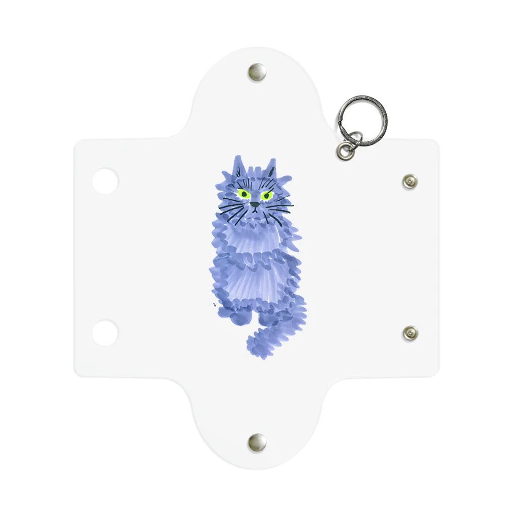 segasworksのながいねこ（お座り） Mini Clear Multipurpose Case