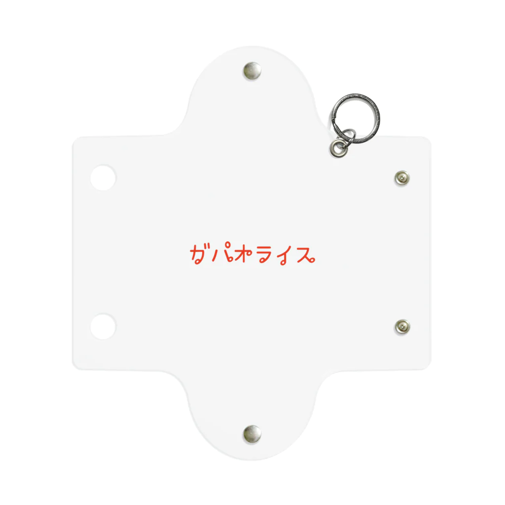 PADA328🌴 タイ語・タイ文字 グッズのタイ語っぽい ガパオライス Mini Clear Multipurpose Case