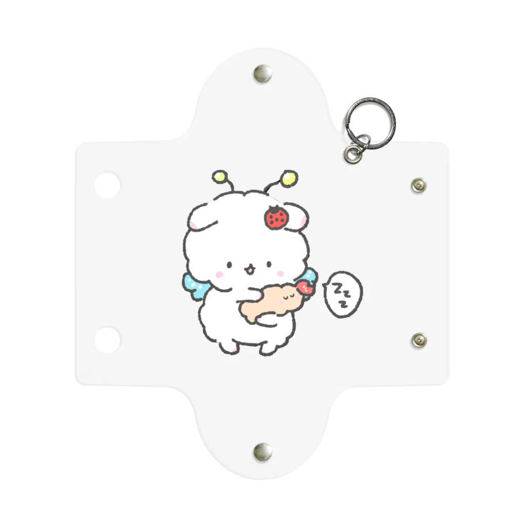 もっちてーちのもち屋さん🐹のぎゅっとエビフライ Mini Clear Multipurpose Case