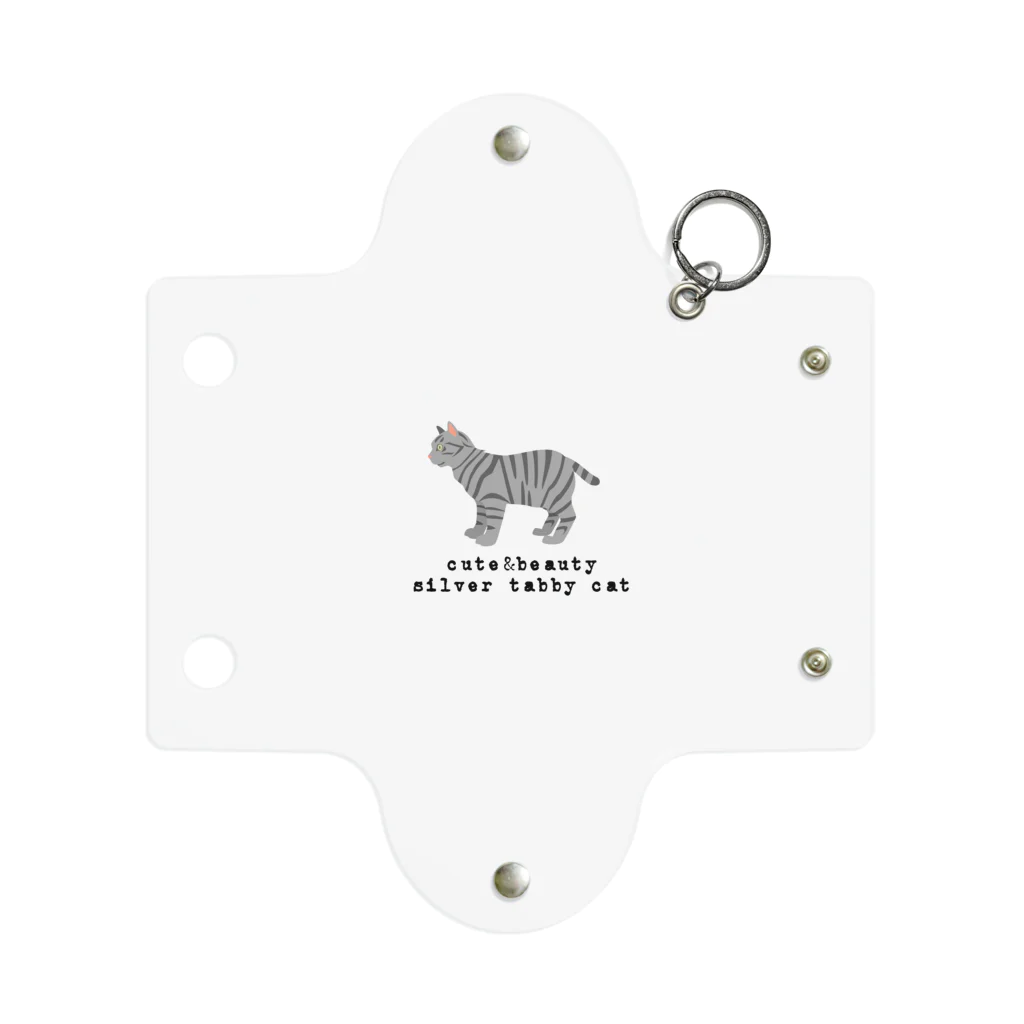 orange_honeyの猫1-7 サバトラ猫 Mini Clear Multipurpose Case