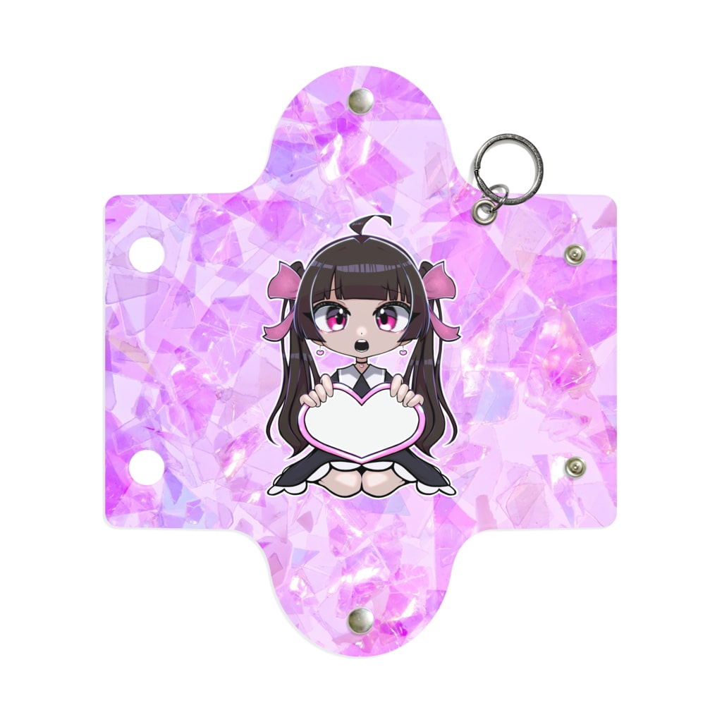 推しが尊すぎてつらいちゃん 夢ｩ冥 M のミニクリアマルチケース通販 Suzuri スズリ