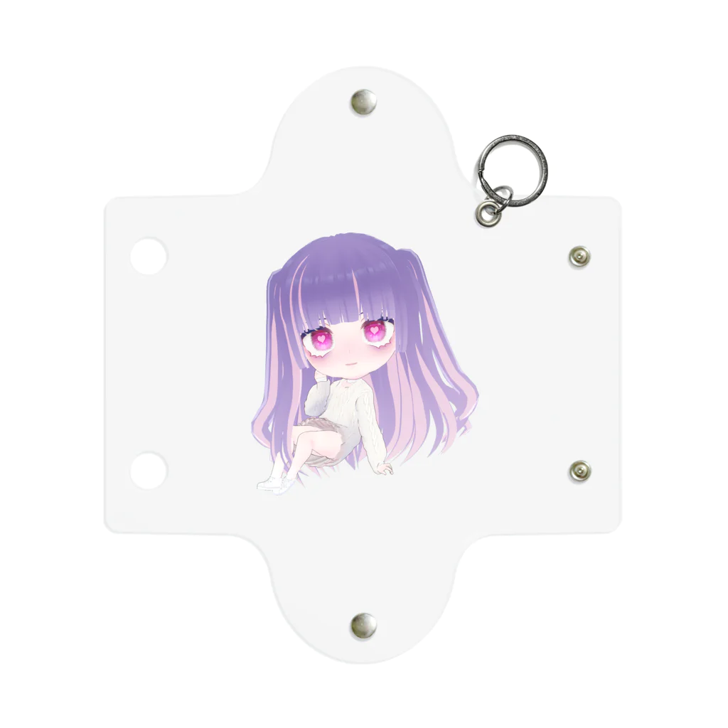 あくむ病院の鈴子らん 春爛漫【メンヘラVTuber】 Mini Clear Multipurpose Case