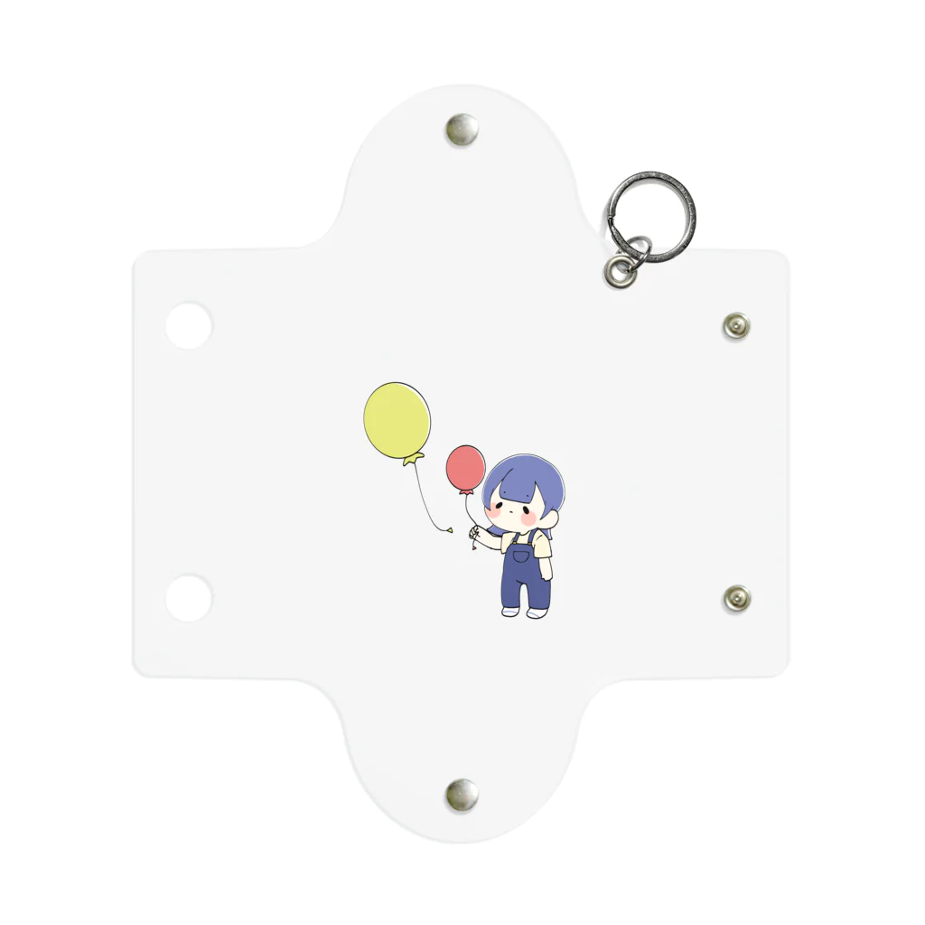 Mieのballoon  girl Mini Clear Multipurpose Case