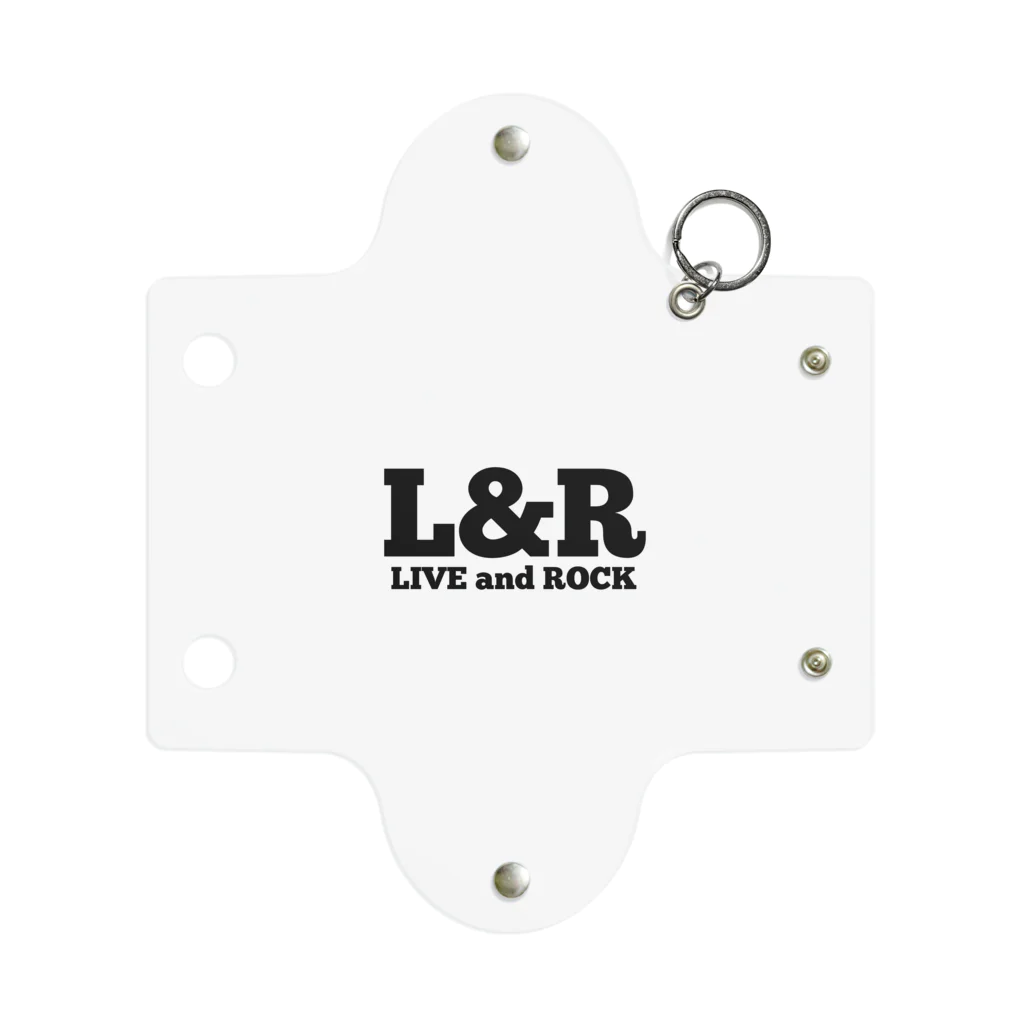 L&RのL&R  LIVE and ROCK ミニクリアマルチケース