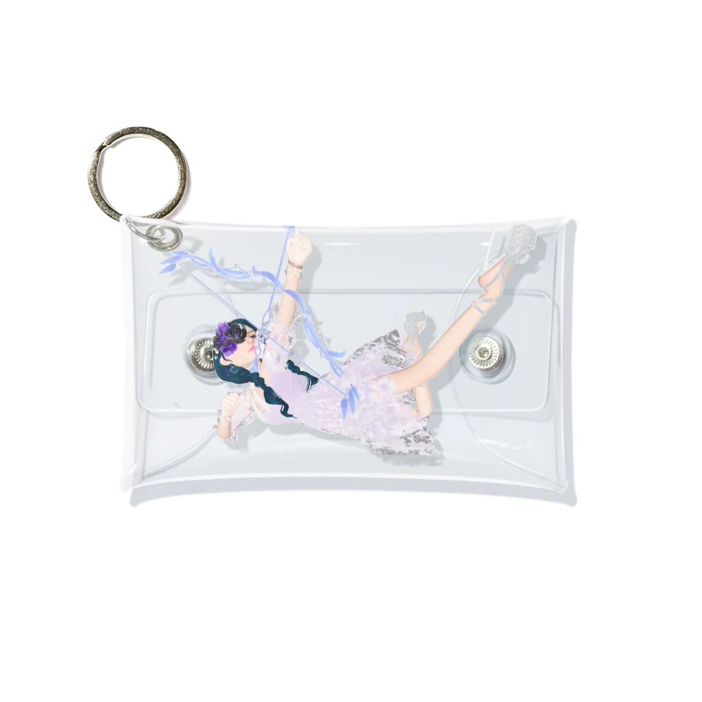 【ホラー専門店】ジルショップの妖精ガール＊恋のキューピット＊弓矢 Mini Clear Multipurpose Case