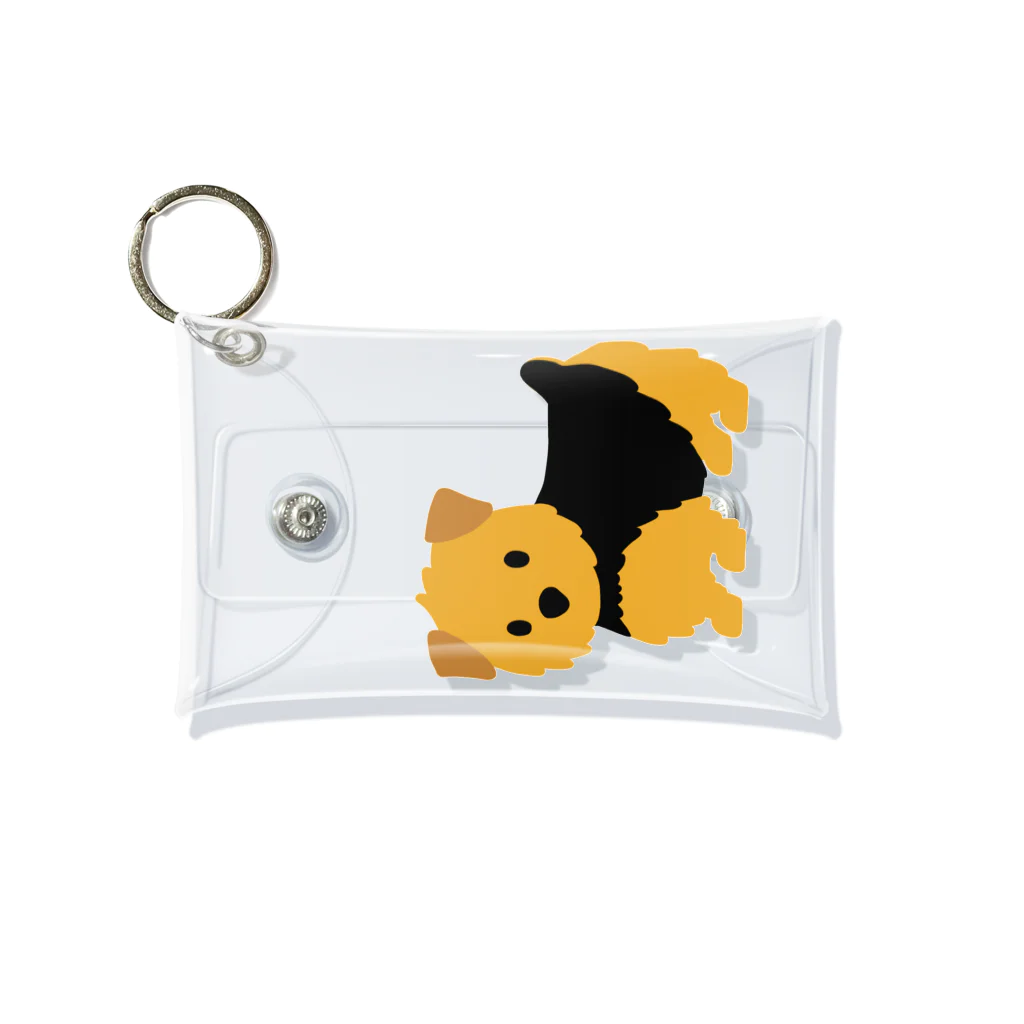 TOMOS-dogのnorfolkterrier（ブラタン） Mini Clear Multipurpose Case