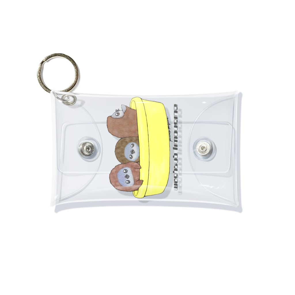 ヤママユ(ヤママユ・ペンギイナ)のタライリムジン(ケープ、マゼラン、フンボルト) Mini Clear Multipurpose Case