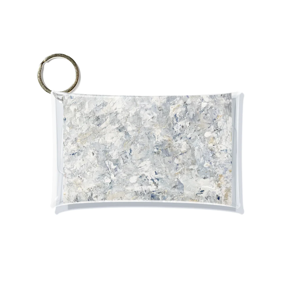 rilybiiのGrayishblue Mini Clear Multipurpose Case