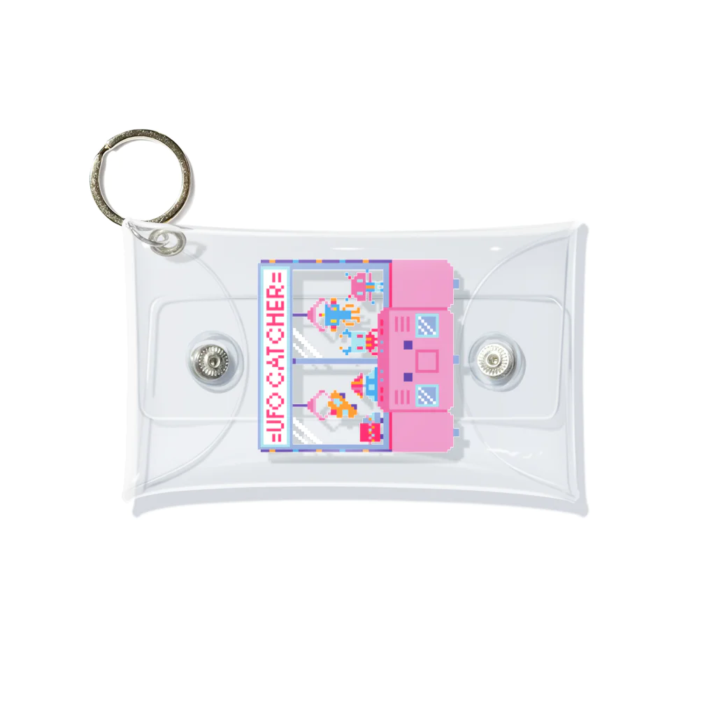 のすたるじあのUFO CATCHER(ドット) Mini Clear Multipurpose Case