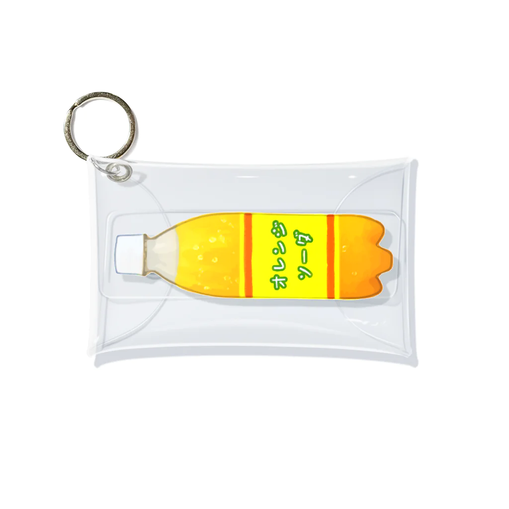 脂身通信Ｚのオレンジソーダ_220707 Mini Clear Multipurpose Case