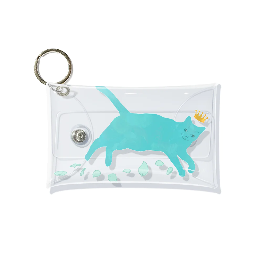 ねこや Ryoko -猫屋 りょうこ-のねこ　わたしがいちばん Mini Clear Multipurpose Case