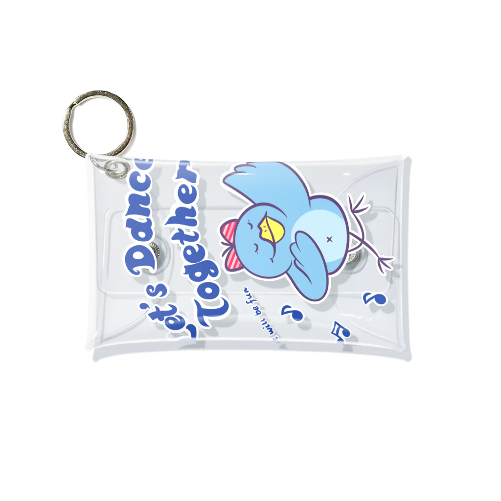  Millefy's shopのLet’s Dance Together Mini Clear Multipurpose Case