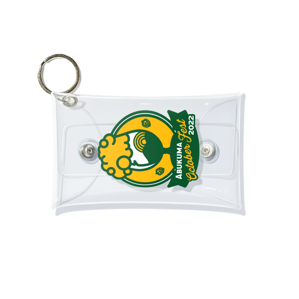 あぶくまオクトーバーフェスト Official Goods2022のあぶくまオクトーバーフェストOfficial Goods ミニクリアマルチケース