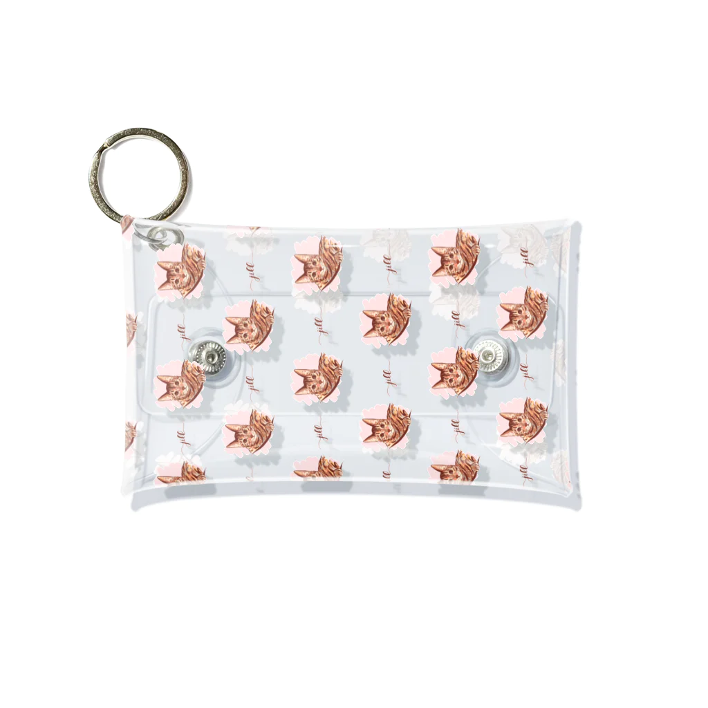 N-huluのジルちゃん Mini Clear Multipurpose Case