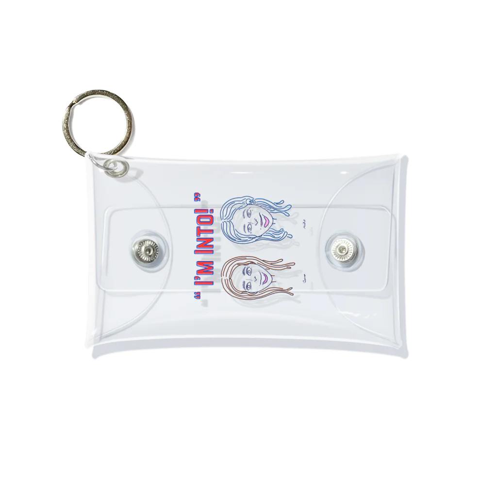 sarA×Miho限定コラボグッズのI'm Into!ミニクリア2 Mini Clear Multipurpose Case