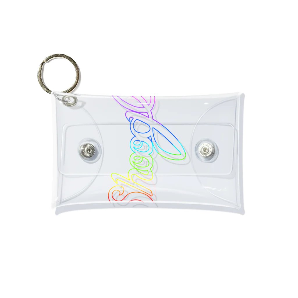 週刊少年ライジングサンズのShoogle(シューグル) Rainbow Line Mini Clear Multipurpose Case