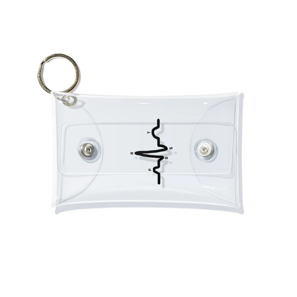 ます。の心電図 Mini Clear Multipurpose Case