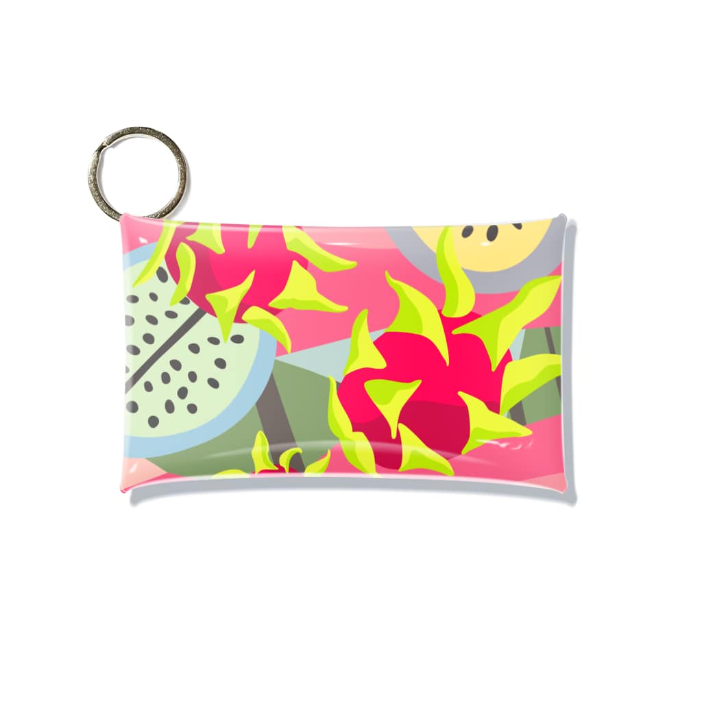 Wonder Bird Forestのドラゴンフルーツ Mini Clear Multipurpose Case