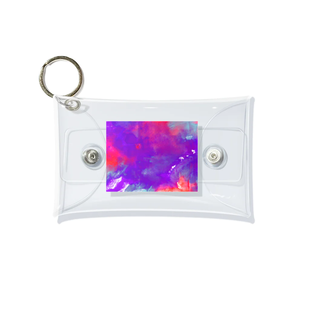 nenenのpaint_1 Mini Clear Multipurpose Case