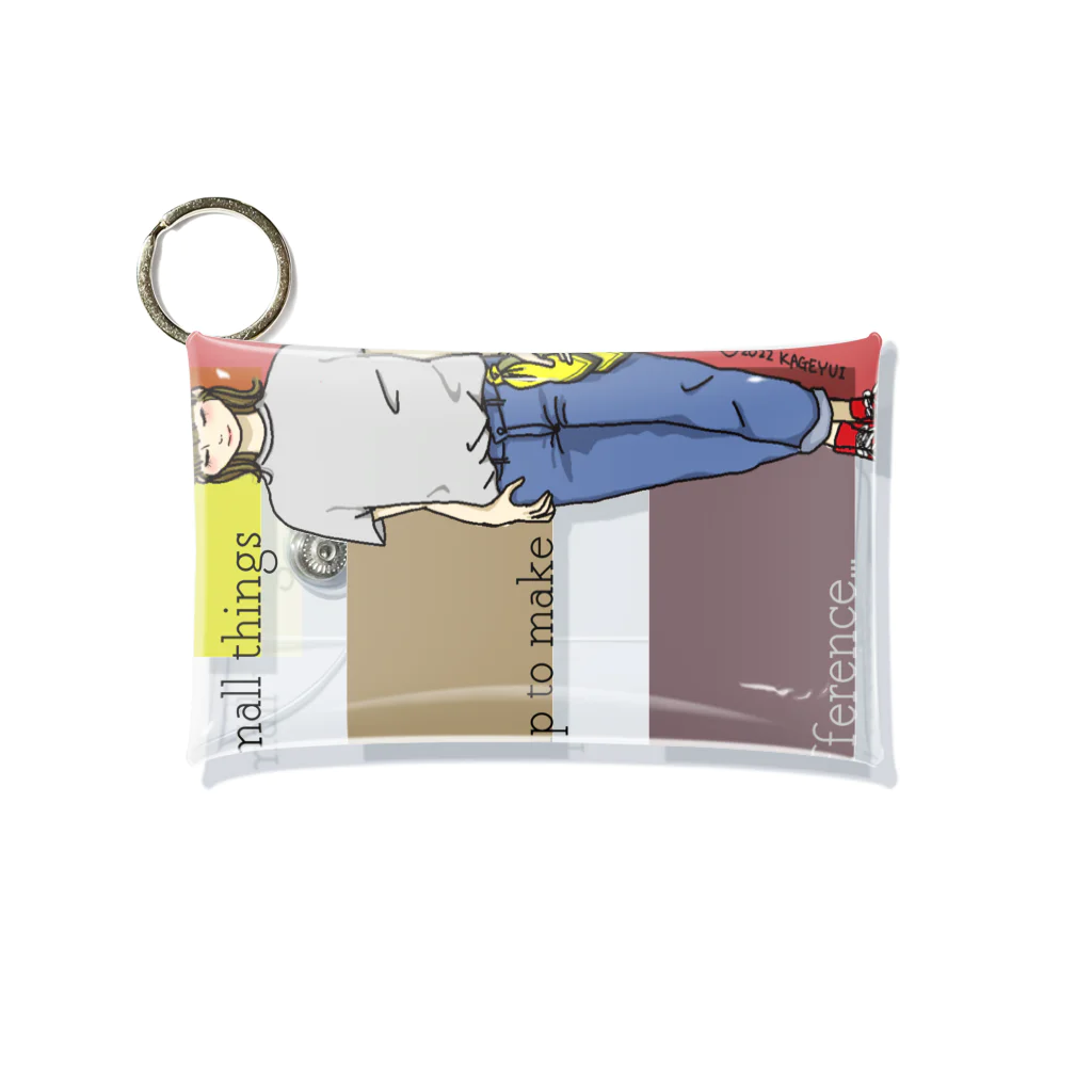 KAGE-YUIのかわいいあの子２ Mini Clear Multipurpose Case