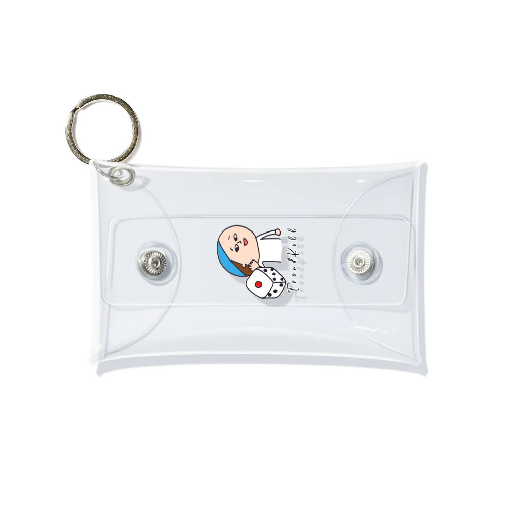 ふとまに雑貨店のboy dice one / Trendkill Mini Clear Multipurpose Case