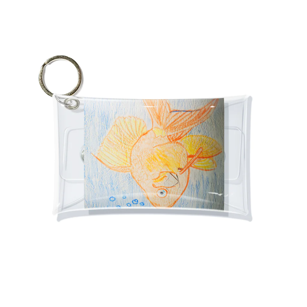 ぼくの昼休み(小４)のぼくの学習帳・金魚 Mini Clear Multipurpose Case