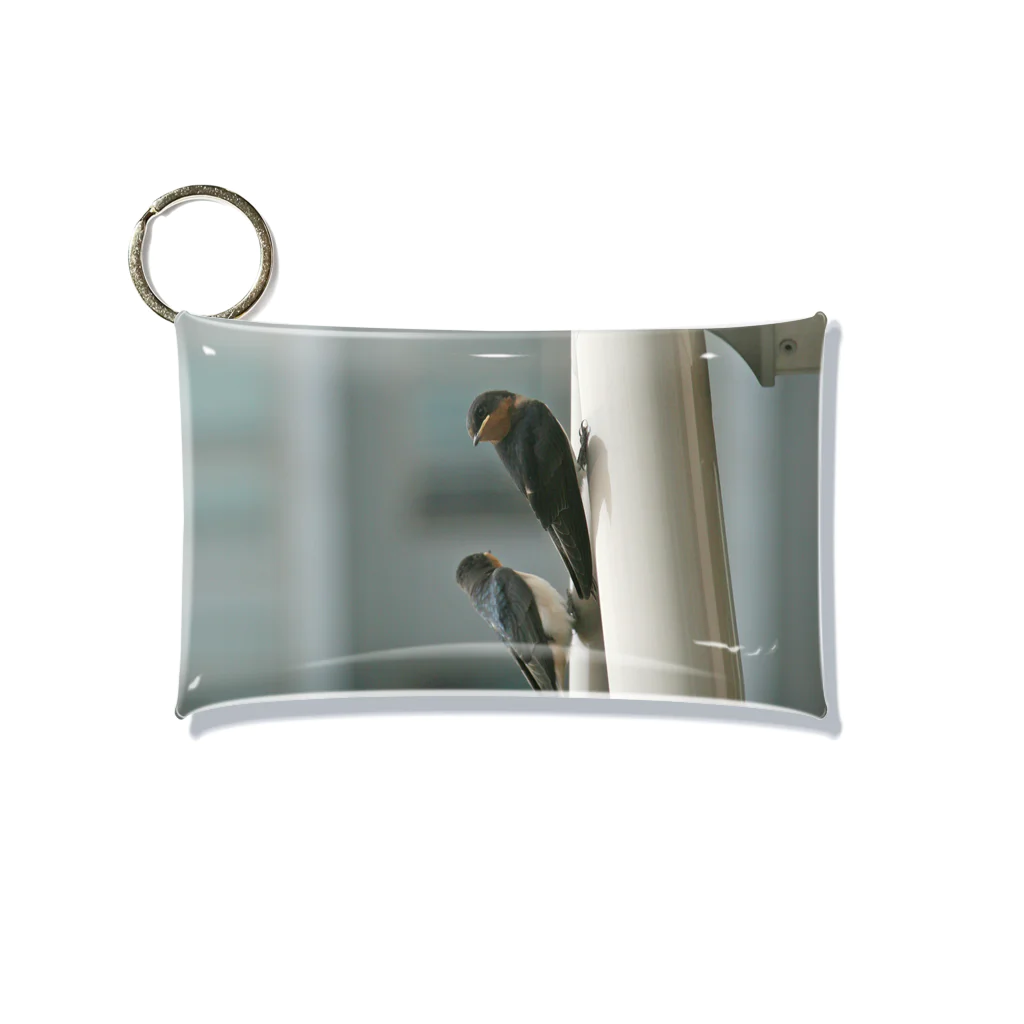 nokkccaのスワローズ - Swallows - Mini Clear Multipurpose Case