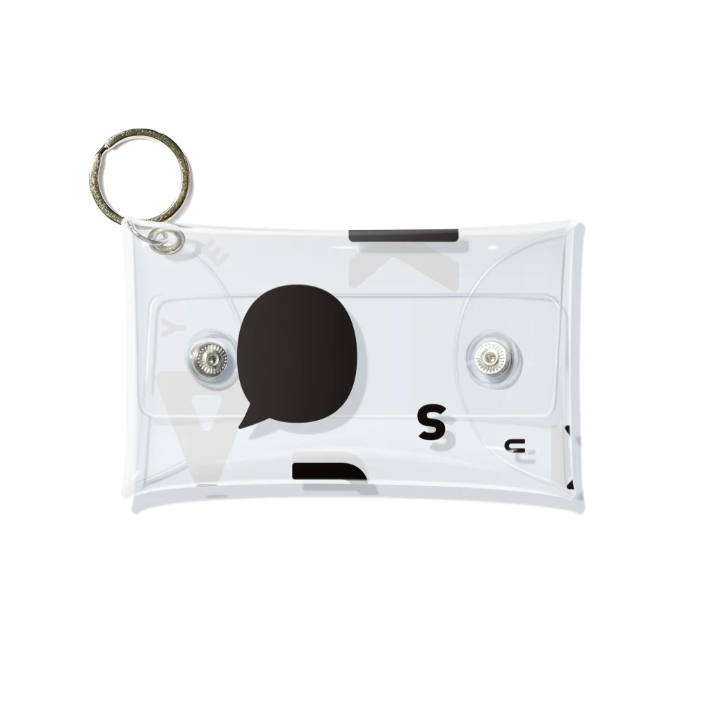 YUKA WATANABE | YUKASUKE Designのeye Mini Clear Multipurpose Case