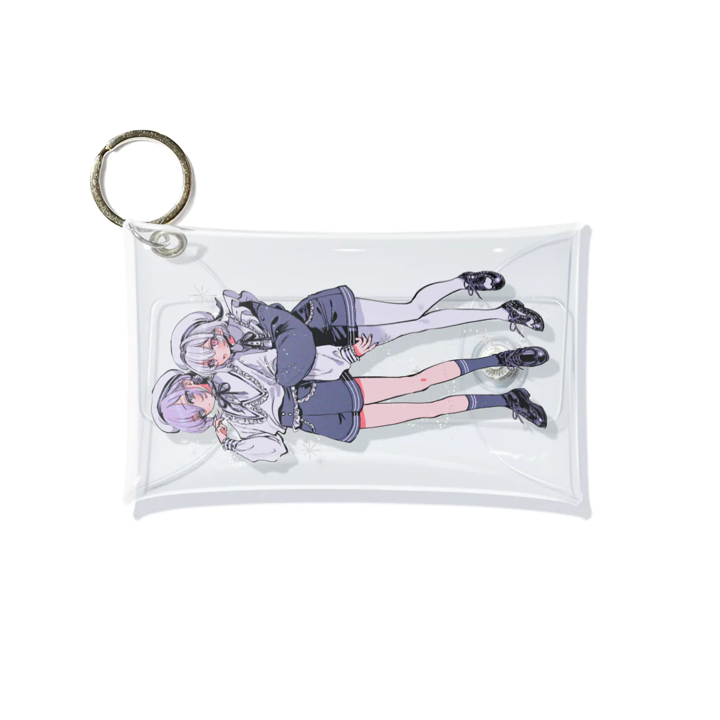 万歳寿大宴会の2023年美少年展×SUZURIコラボグッズ Mini Clear Multipurpose Case