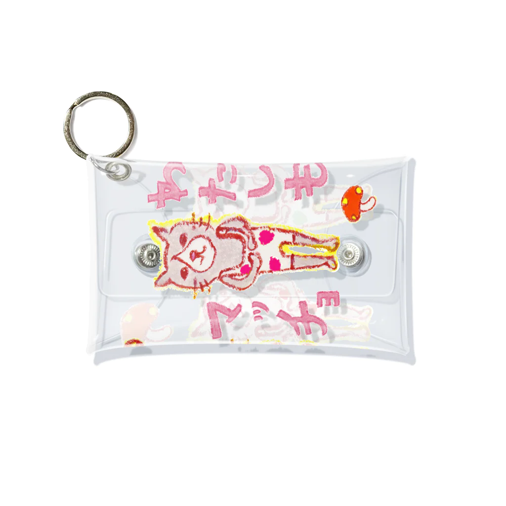 ネコのうーたんになりたいくちばしショップの「わたしもマッチョ☆」な方専用マッチョ☆ Mini Clear Multipurpose Case