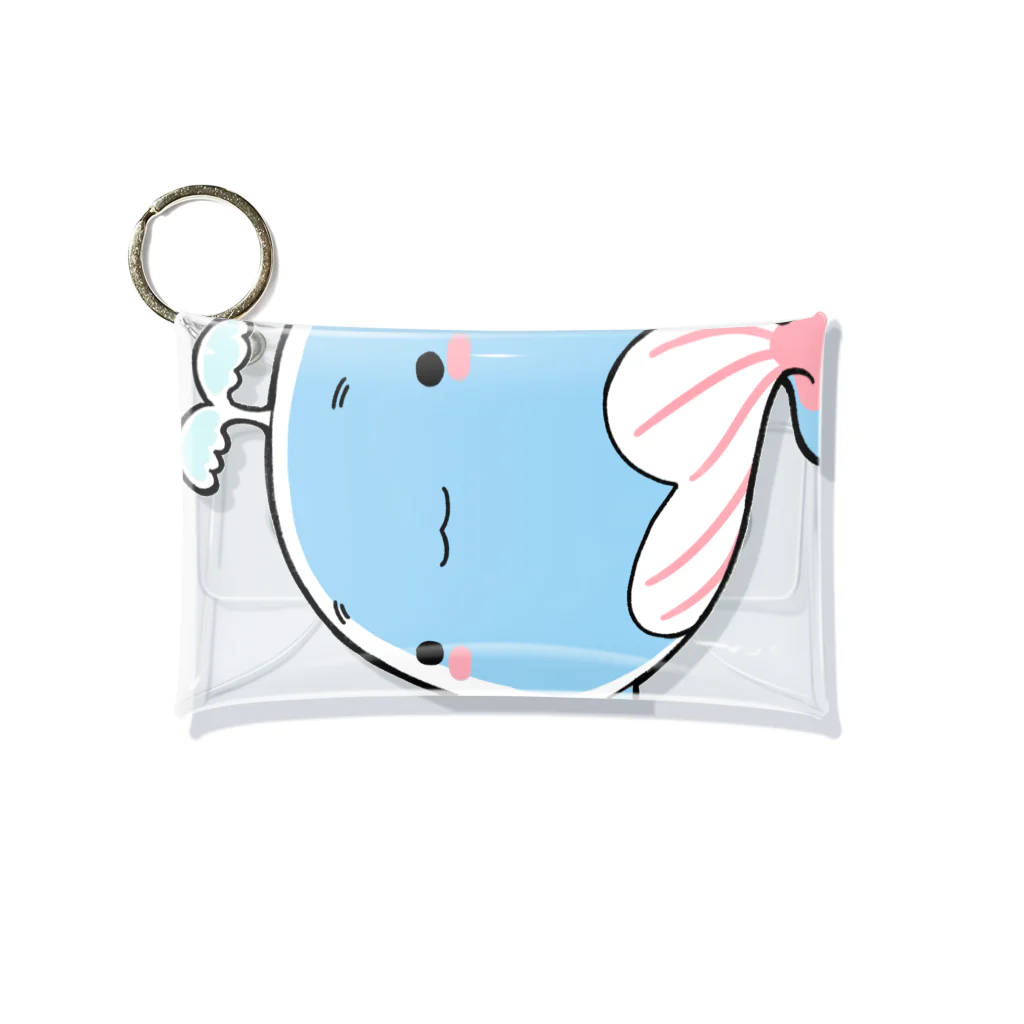 しろくじちゃんのしろくじちゃん Mini Clear Multipurpose Case