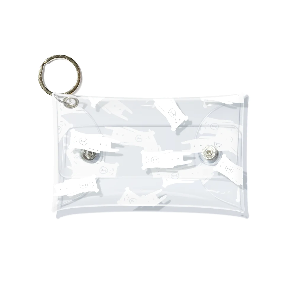 N's  work..のくまおさんミニケース Mini Clear Multipurpose Case