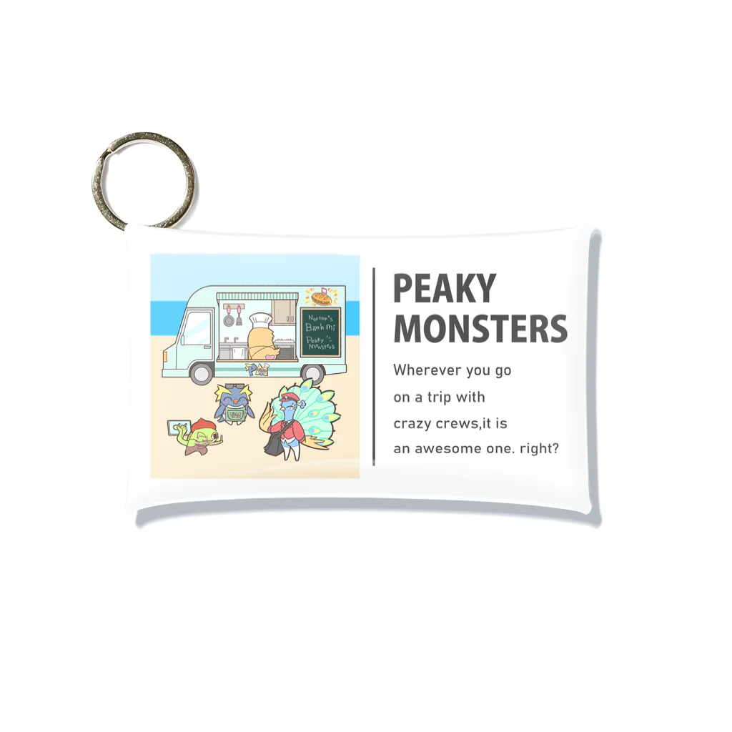 ピーキーモンスターズ【PeakyMonsters】ピキモングッズ公式ショップの青空トーク(ミニマルチケース)ピキモンキッチンカーシリーズ Mini Clear Multipurpose Case