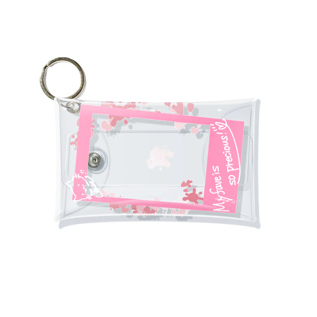 もぐもぐちゃっぴーの推しが尊い！ポラロイド風 Mini Clear Multipurpose Case