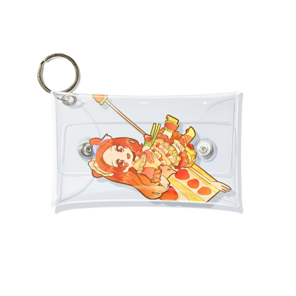 ボンボンわかちゃんのショートケーキアイドル紅乃ちゃん Mini Clear Multipurpose Case