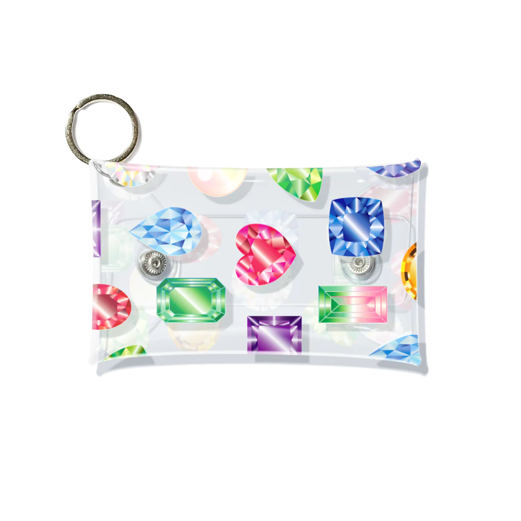 Parfaite Cute パルフェットキュートの誕生石 Mini Clear Multipurpose Case