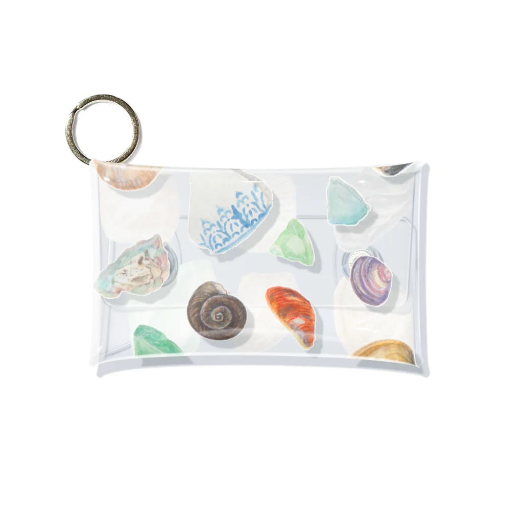 せりゆみのきらきら Mini Clear Multipurpose Case