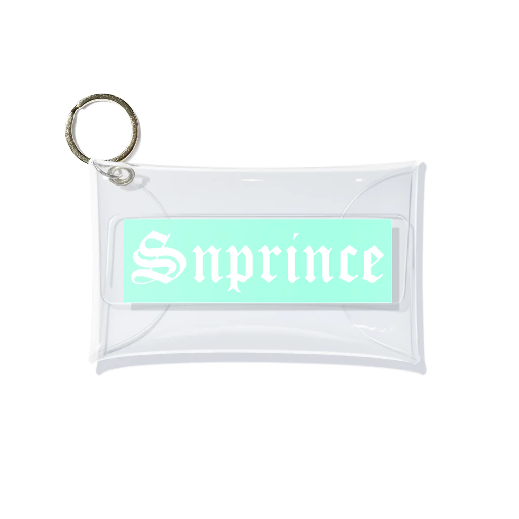 王子のアパレル Snprinceの【定番】Snprince boxlogo 미니 투명 동전 지갑