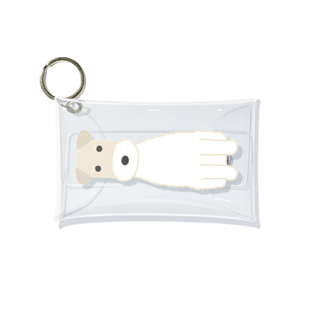 ゆいたっく／犬イラストのワイヤーフォックステリア2 Mini Clear Multipurpose Case