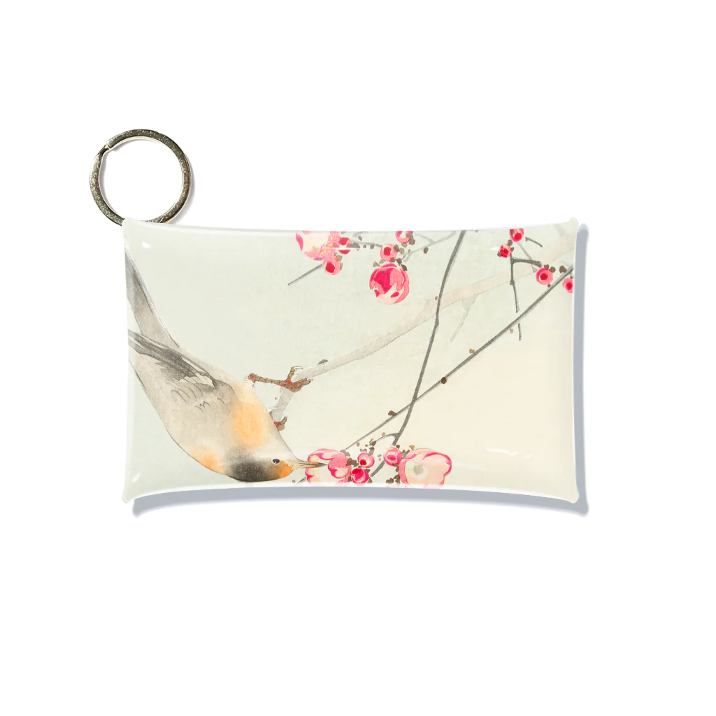 MUGEN ARTの小原古邨　梅に鶯　Ohara Koson / Songbird on blossom branch Mini Clear Multipurpose Case