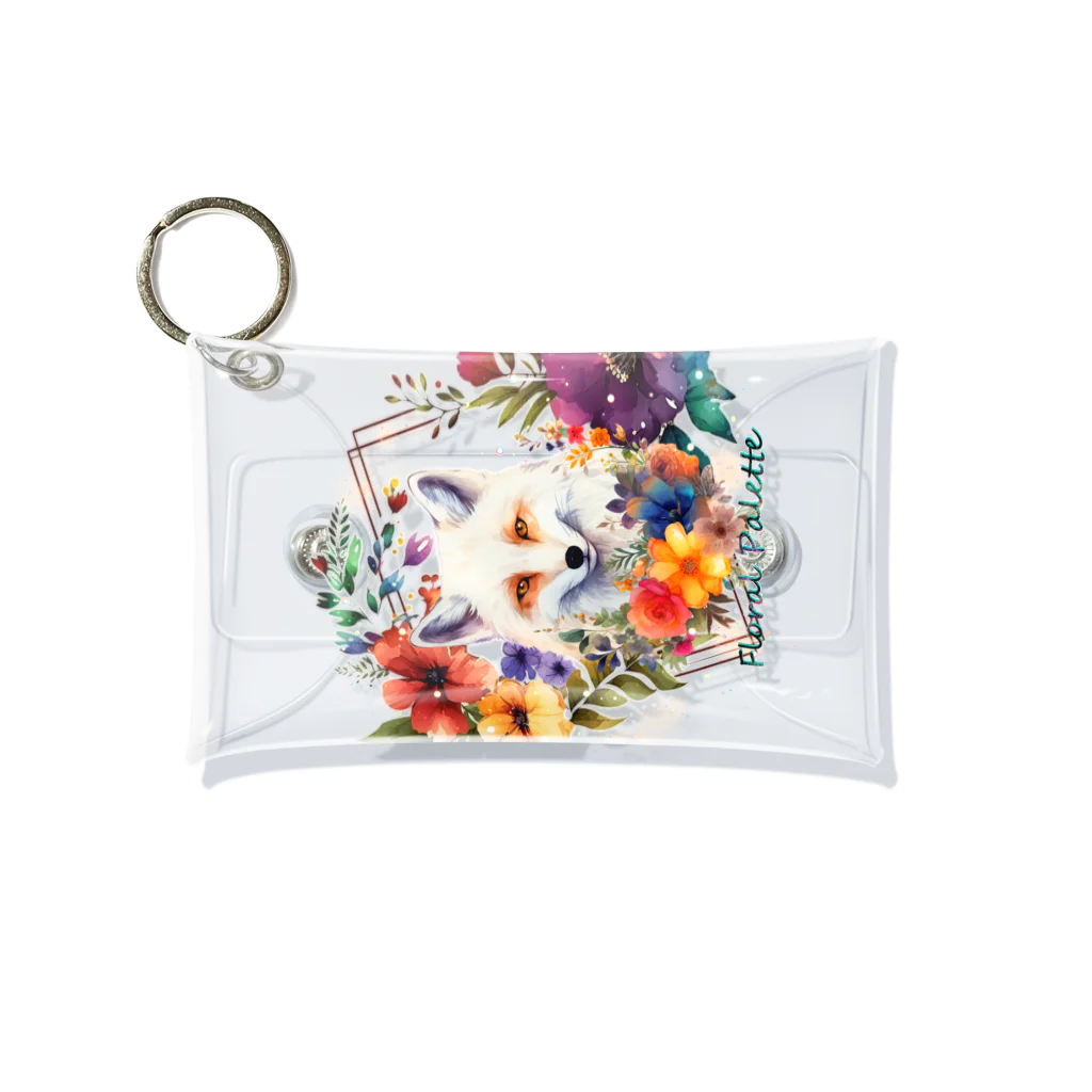 Floral-Paletteのフロラルパレット　ボタニカルフォックス Mini Clear Multipurpose Case